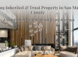 Selling inherited or trust property in San Mateo County: upscale Peninsula home interior, estate coordination guide.