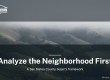 Peninsula neighborhood analysis: coastal fog rolling over green San Mateo County hills