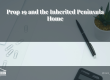 Prop 19 inherited home California: property tax paperwork, calculator and pen on a desk
